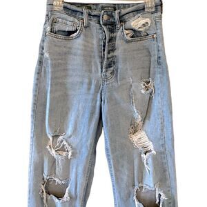 Womens’ Wild Fable Ripped High Rise Jeans Size 2